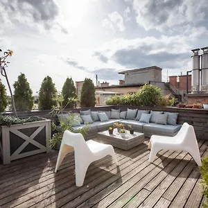 205m2 Penthouse With 75m2 Castle View Terrace And Barbercue - My Loft In Apartament Budapeszt